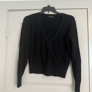 Banana Republic Classic Black V-Neck Sweater